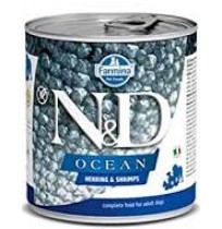 Farmina ND Dog Treat Ocean Herring and Shrimps Can 285 Gm